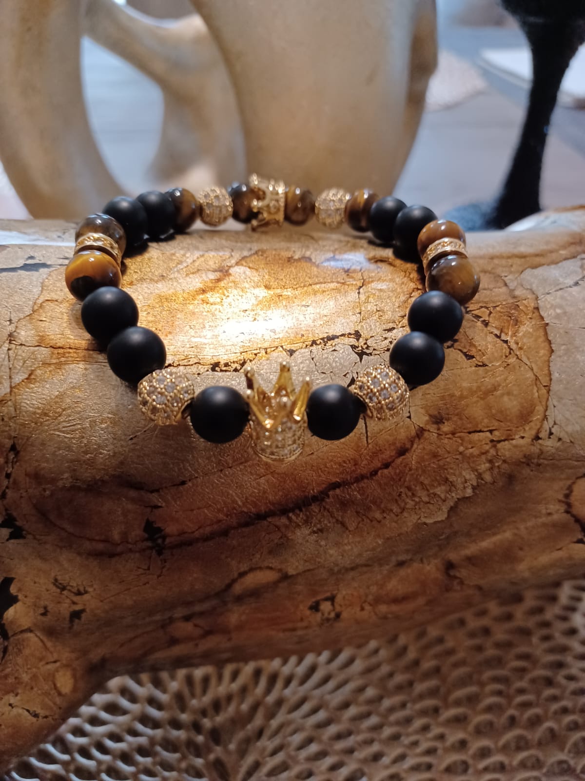 Natural Stone Tiger Eye Bracelet