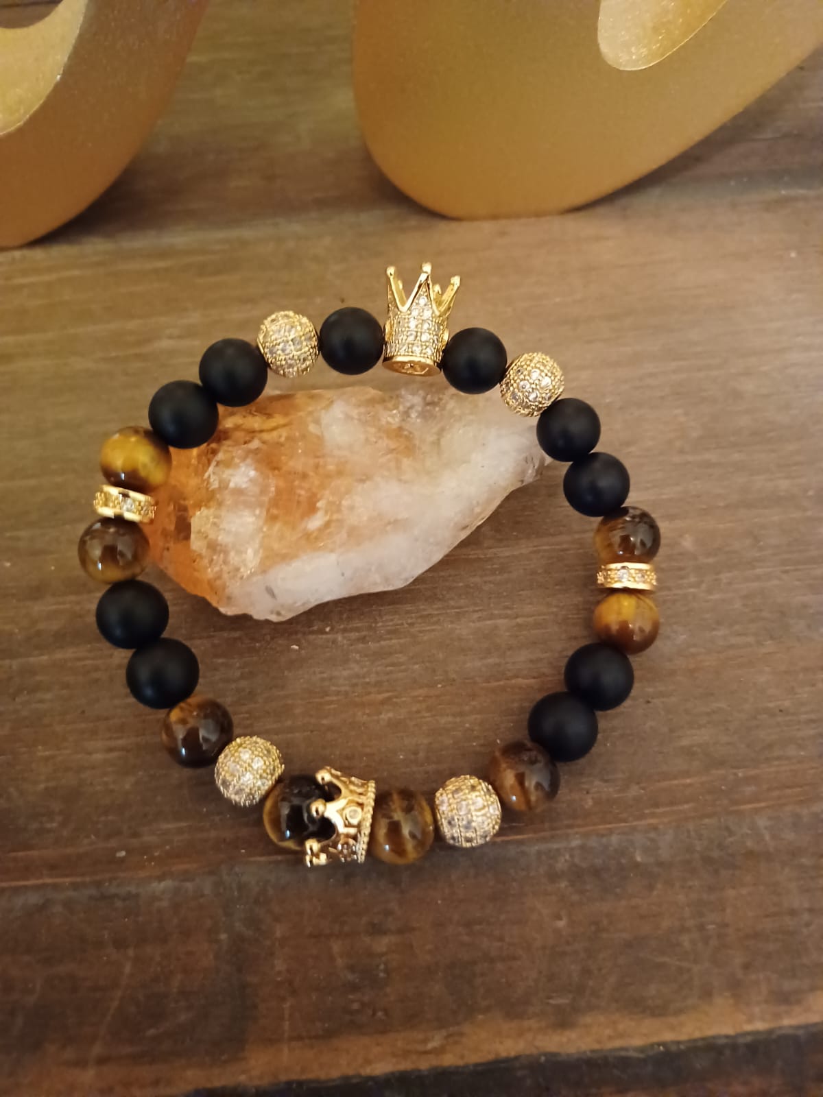 Natural Onyx Obsidian Bracelets